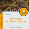 Apostila Assistente Social Prefeitura Antônio Almeida PI 2025