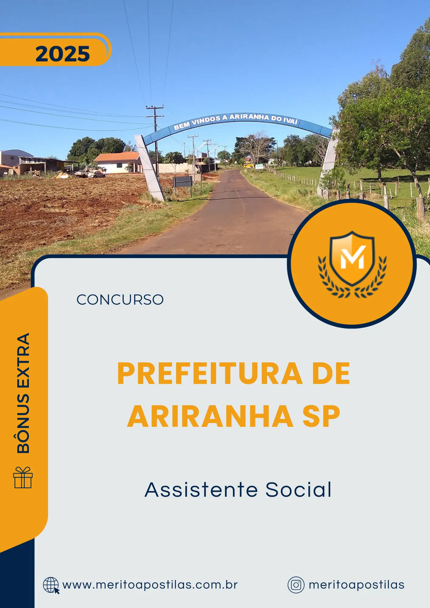 Apostila Assistente Social Prefeitura de Ariranha SP 2025