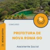 Apostila Assistente Social Prefeitura de Nova Roma GO 2025