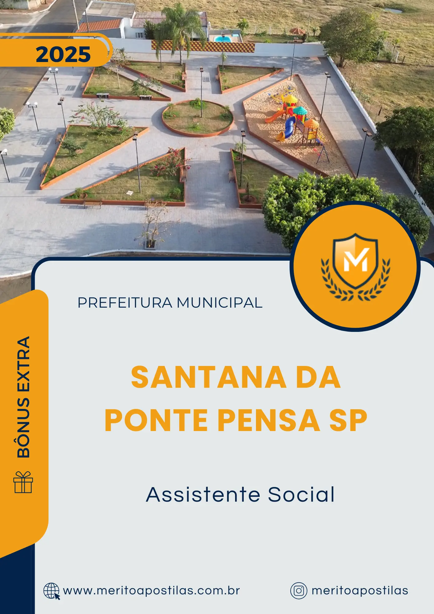 Apostila Assistente Social Prefeitura de Santana da Ponte Pensa SP 2025
