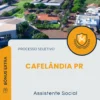 Apostila Assistente Social Processo Seletivo Cafelândia PR 2025