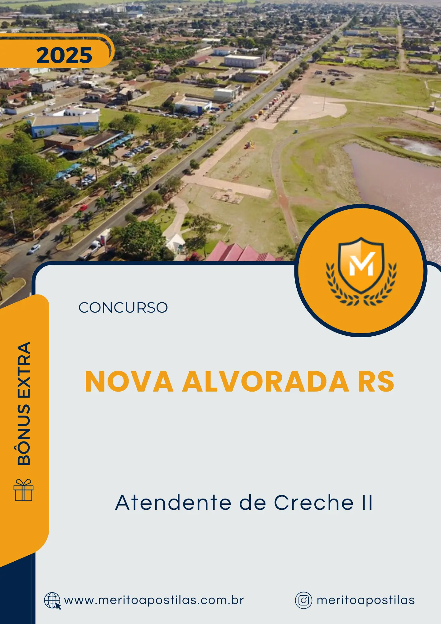 Apostila Atendente de Creche II Concurso de Nova Alvorada RS 2025