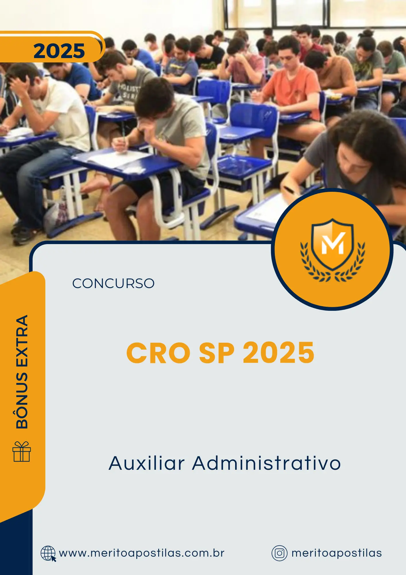 Apostila Auxiliar Administrativo Concurso CRO SP 2025