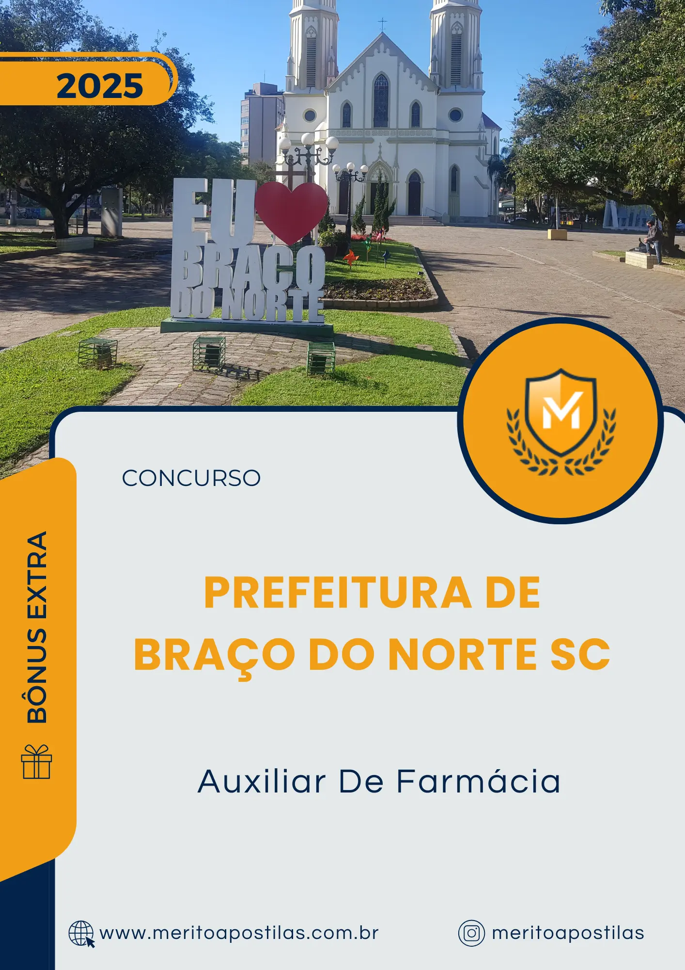 Apostila Auxiliar De Farmácia Prefeitura de Braço do Norte SC 2025