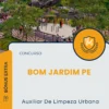 Apostila Auxiliar De Limpeza Urbana Concurso Bom Jardim PE 2025