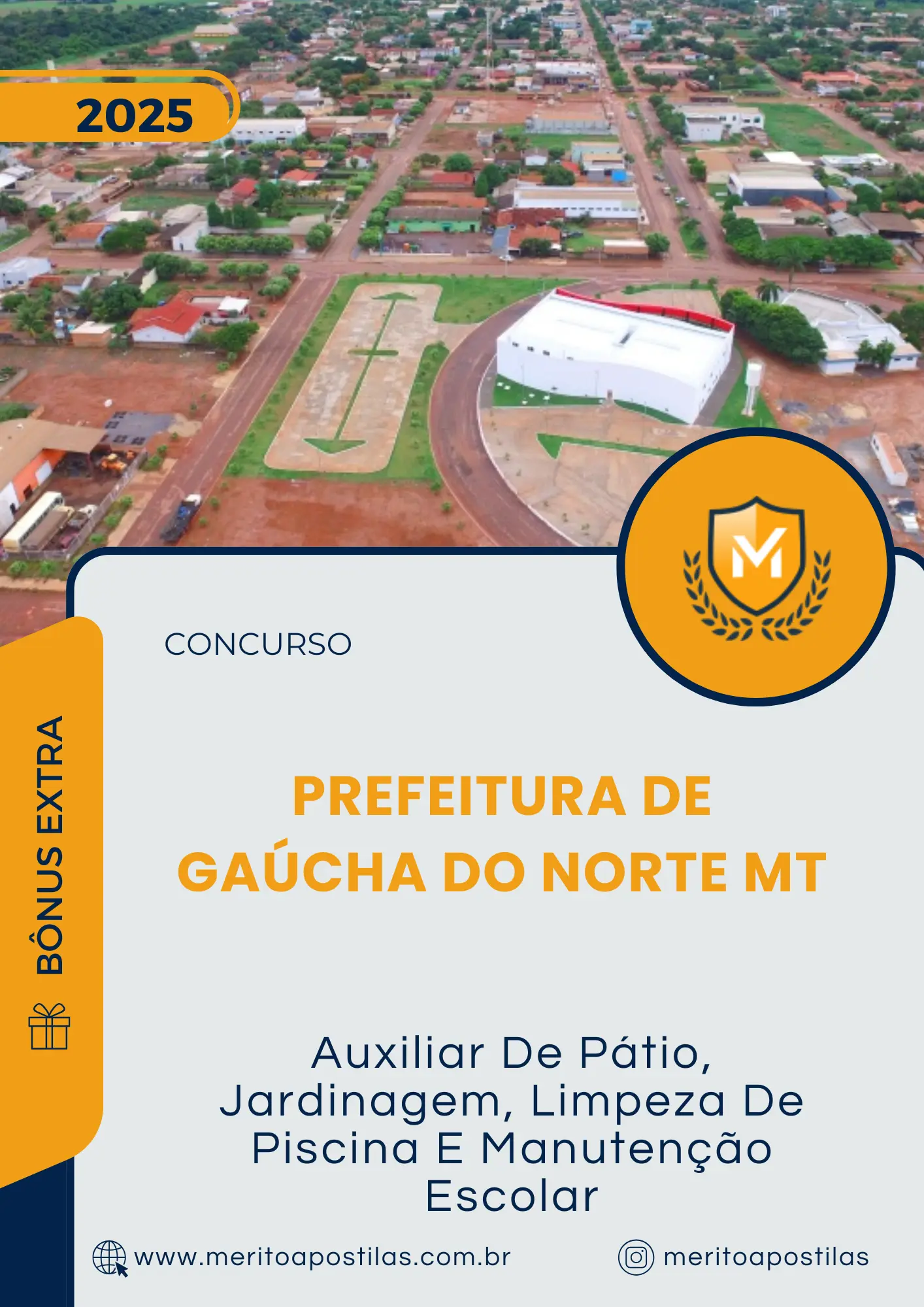 Apostila Auxiliar De Pátio Jardinagem Limpeza De Piscina E Manutenção Escolar Prefeitura de Gaúcha do Norte MT 2025