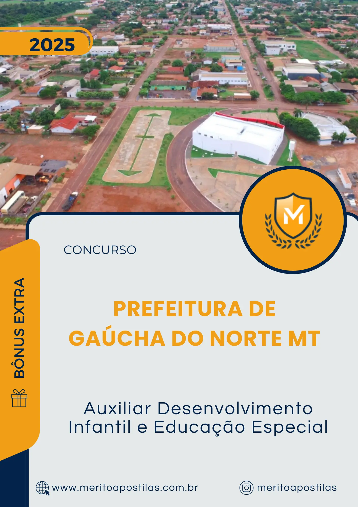 Apostila Auxiliar Desenvolvimento Infantil e Educação Especial Prefeitura de Gaúcha do Norte MT 2025