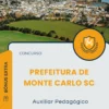 Apostila Auxiliar Pedagógico Prefeitura de Monte Carlo SC 2025