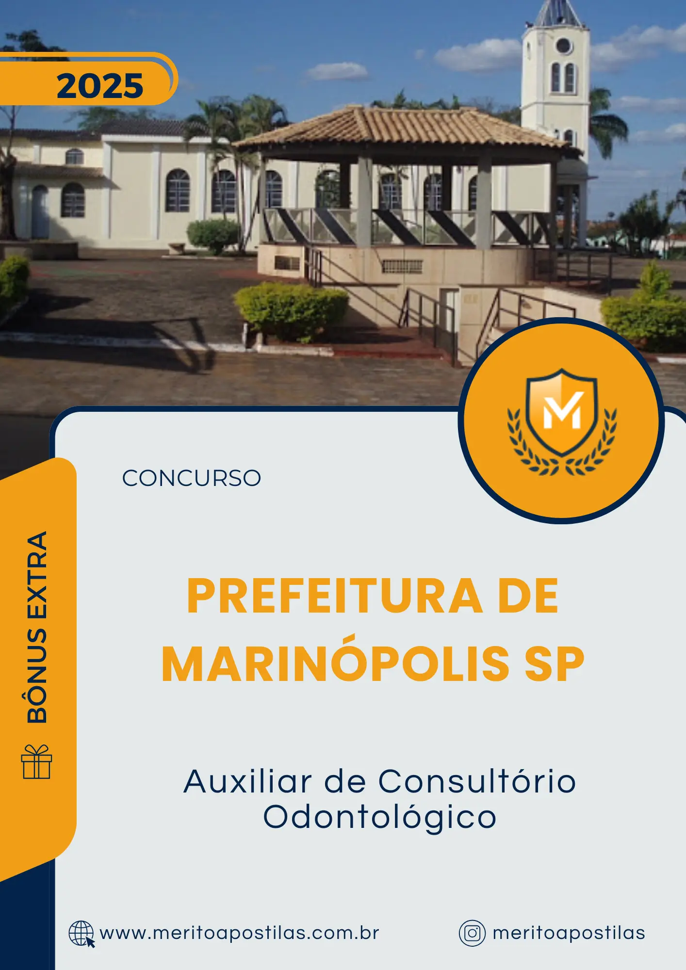 Apostila Auxiliar de Consultório Odontológico Prefeitura de Marinópolis SP 2025
