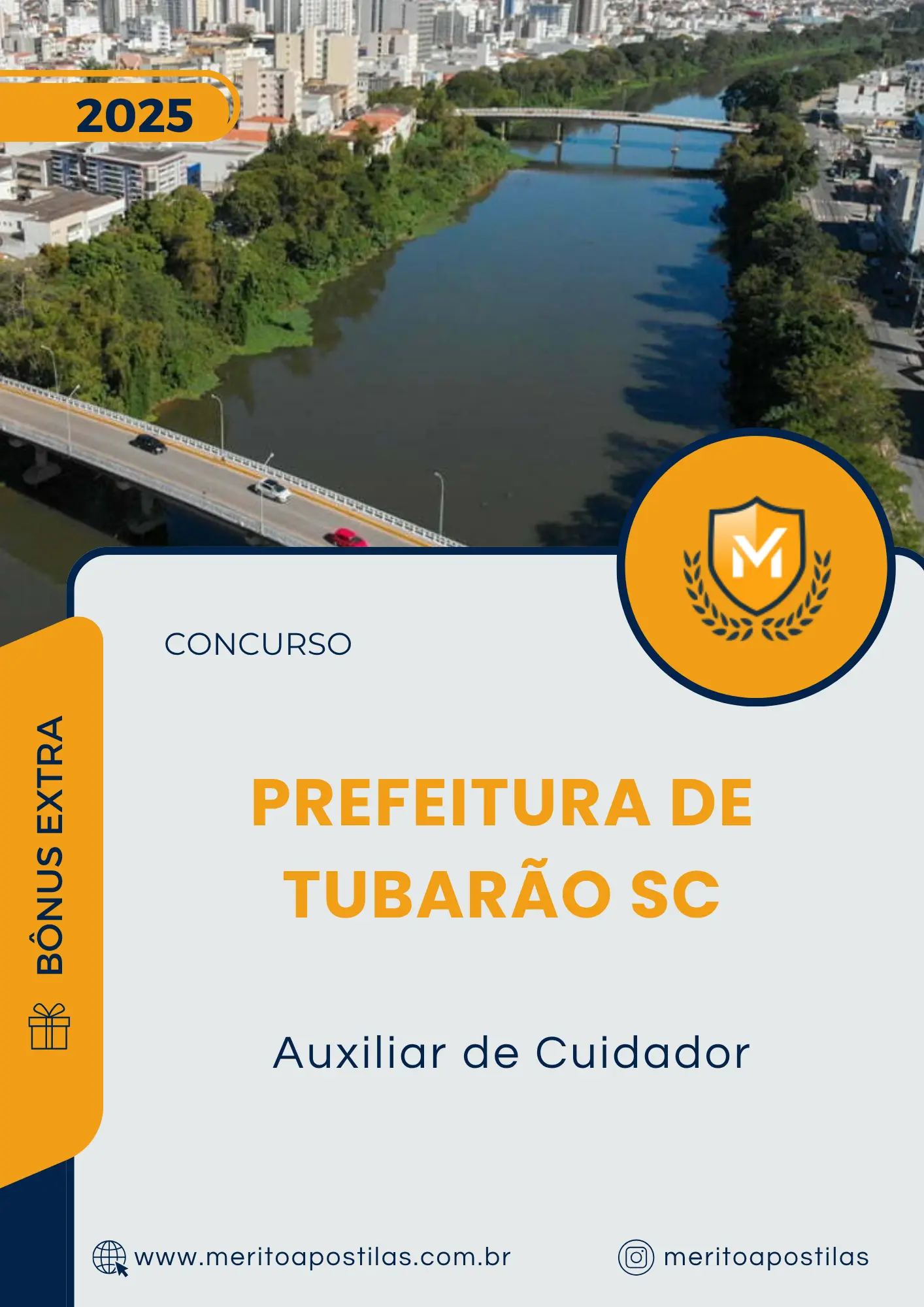 Apostila Auxiliar de Cuidador Prefeitura de Tubarão SC 2025