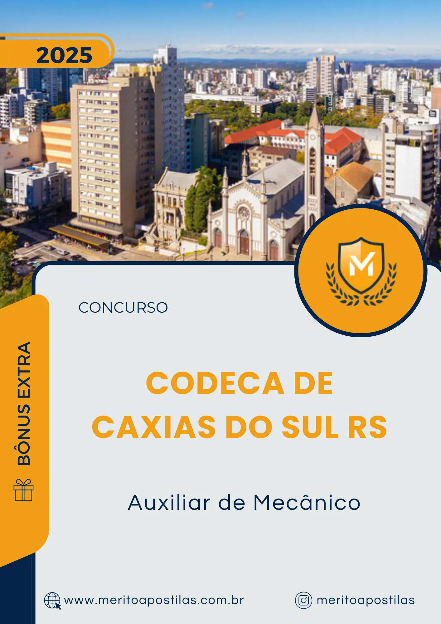 Apostila Auxiliar de Mecânico Concurso CODECA de Caxias do Sul RS 2025