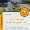 Apostila Auxiliar de Serviços Diversos Prefeitura de Braço do Norte SC 2025