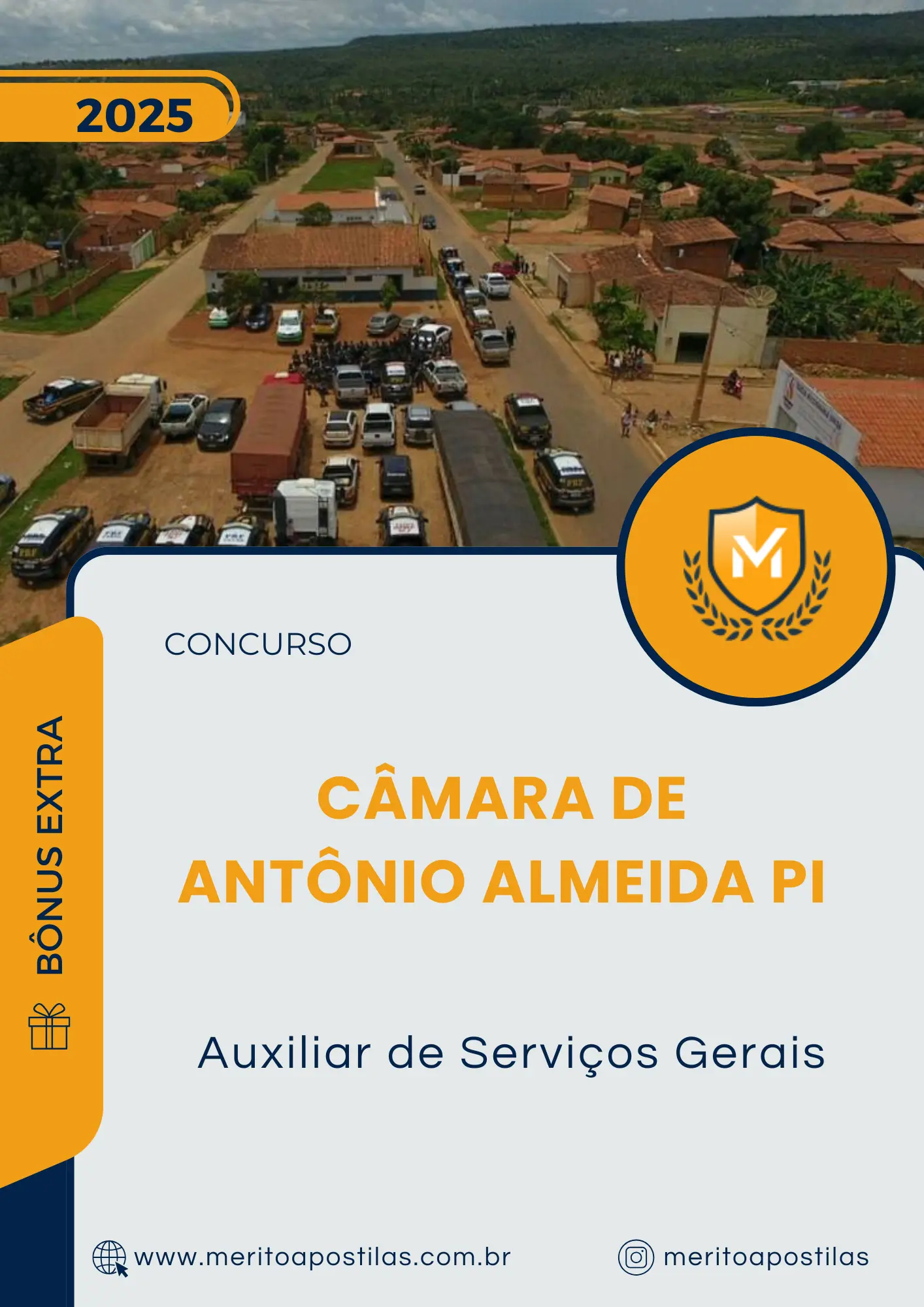 Apostila Auxiliar de Serviços Gerais Câmara de Antônio Almeida PI 2025