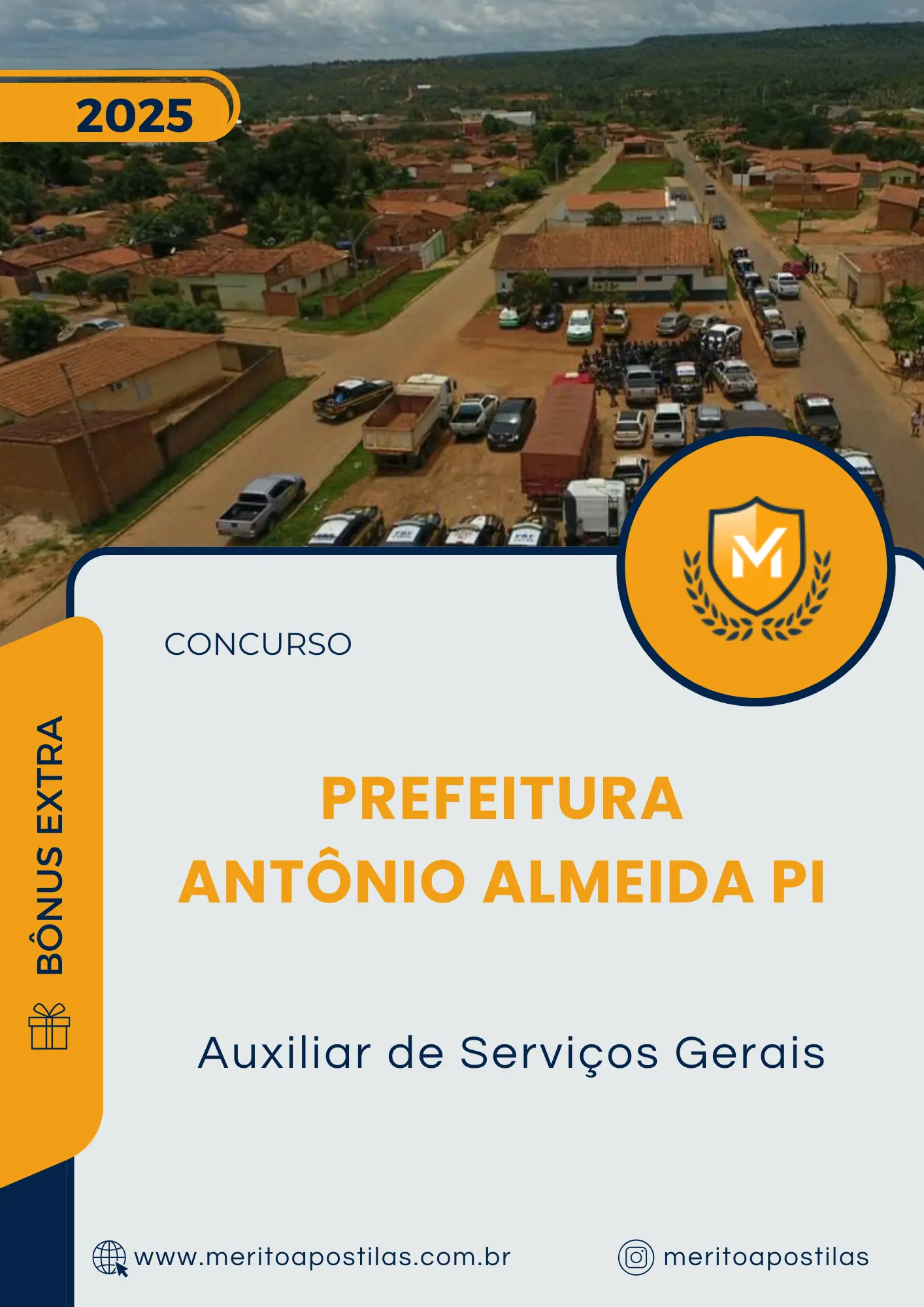 Apostila Auxiliar de Serviços Gerais Prefeitura Antônio Almeida PI 2025