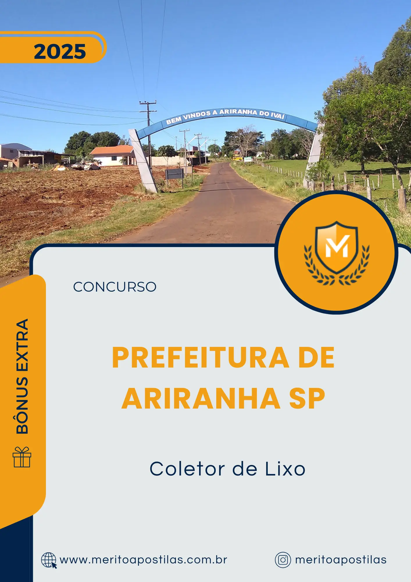Apostila Coletor de Lixo Prefeitura de Ariranha SP 2025