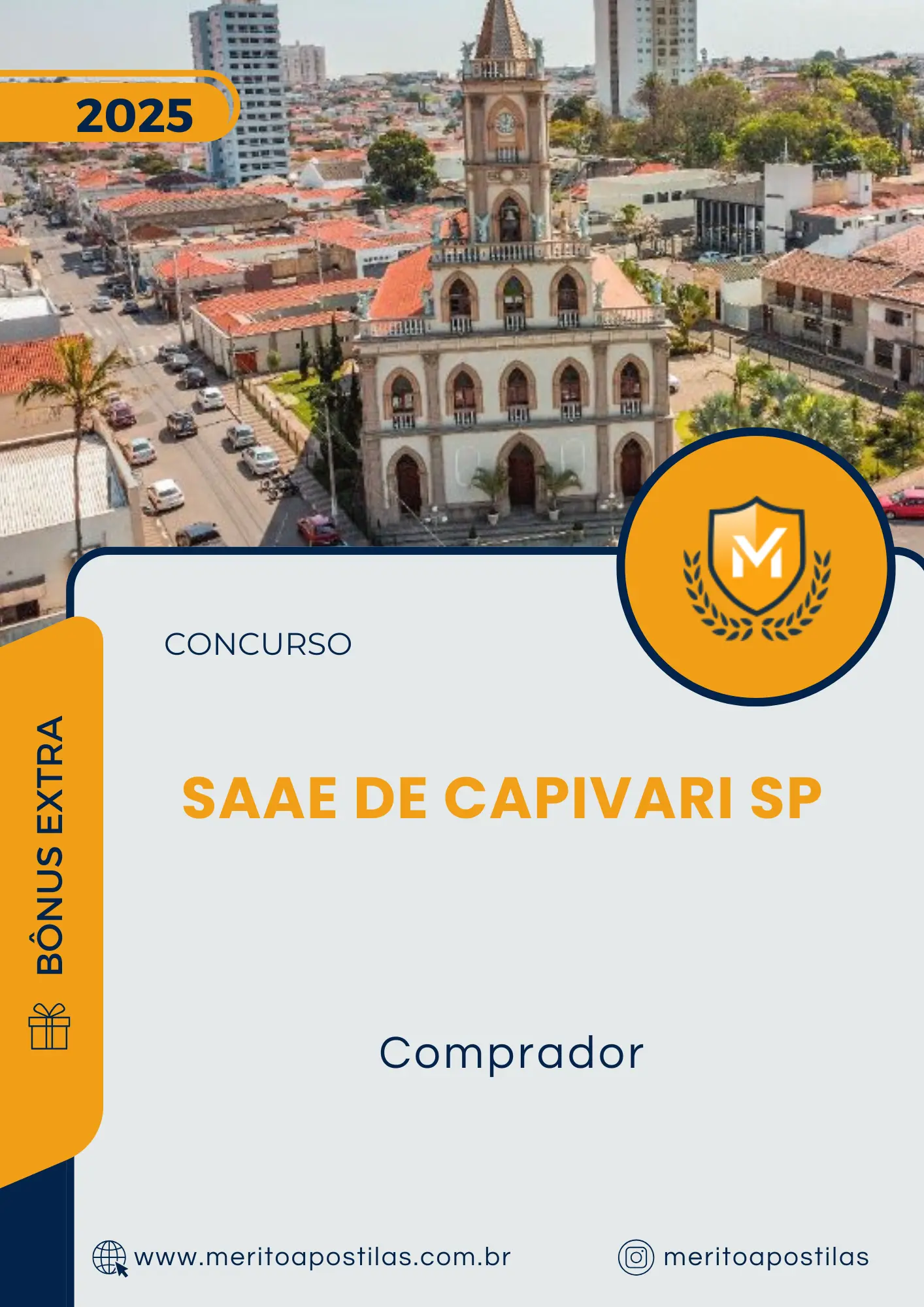 Apostila Comprador Concurso SAAE de Capivari SP 2025