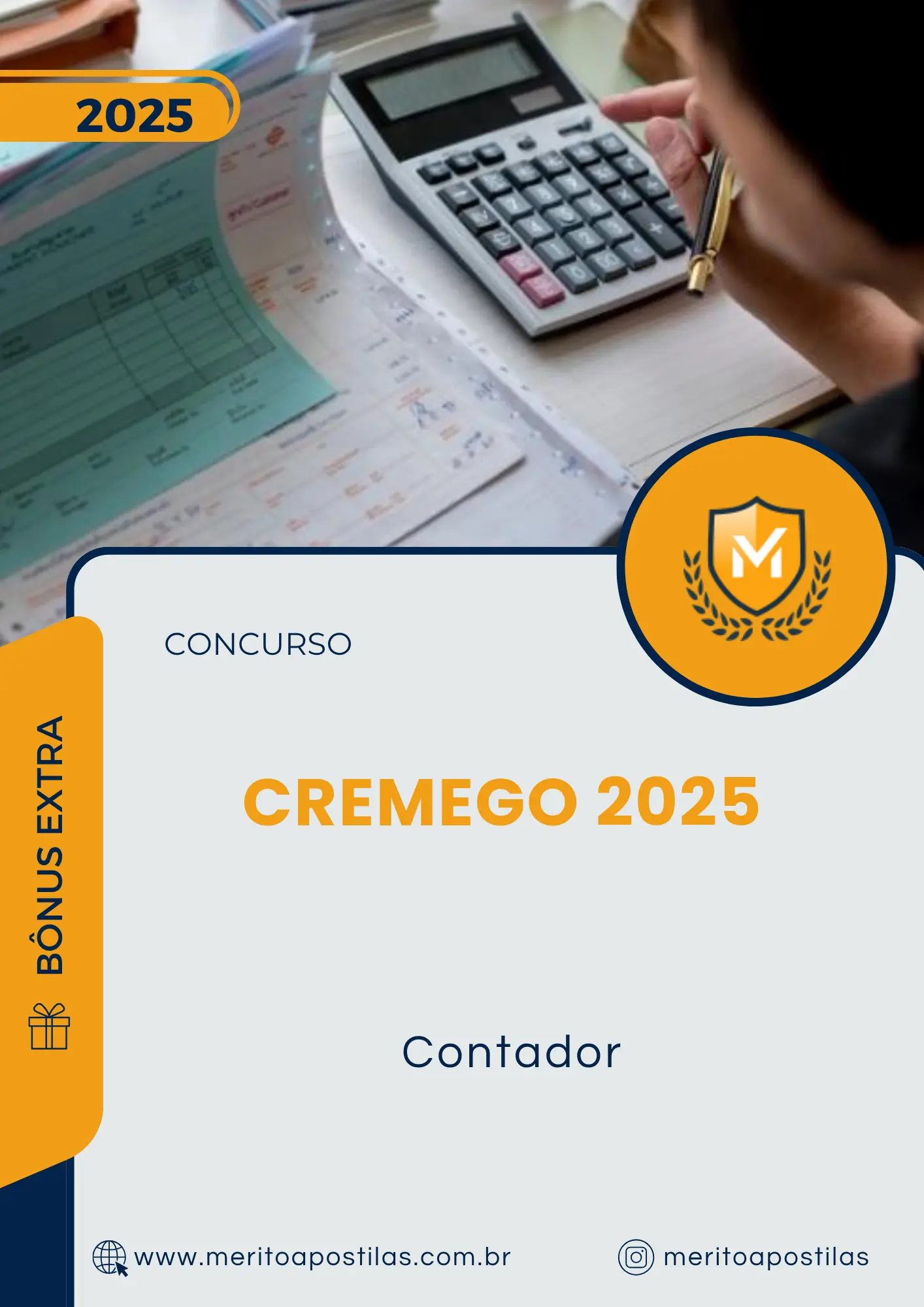 Apostila Contador Concurso CREMEGO 2025