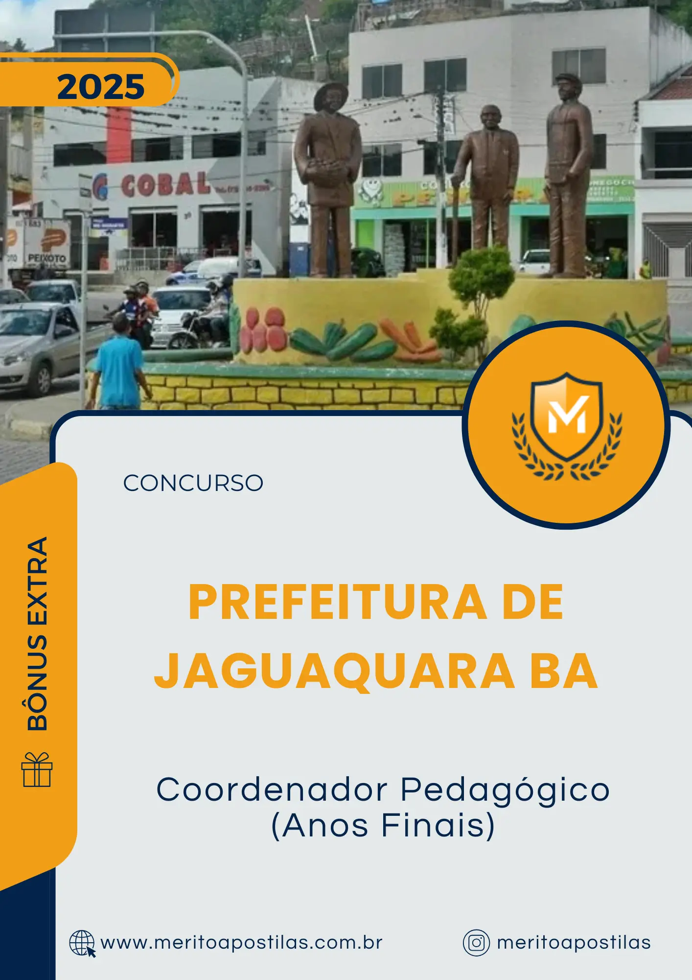 Apostila Coordenador Pedagógico Anos Finais Prefeitura de Jaguaquara BA 2025