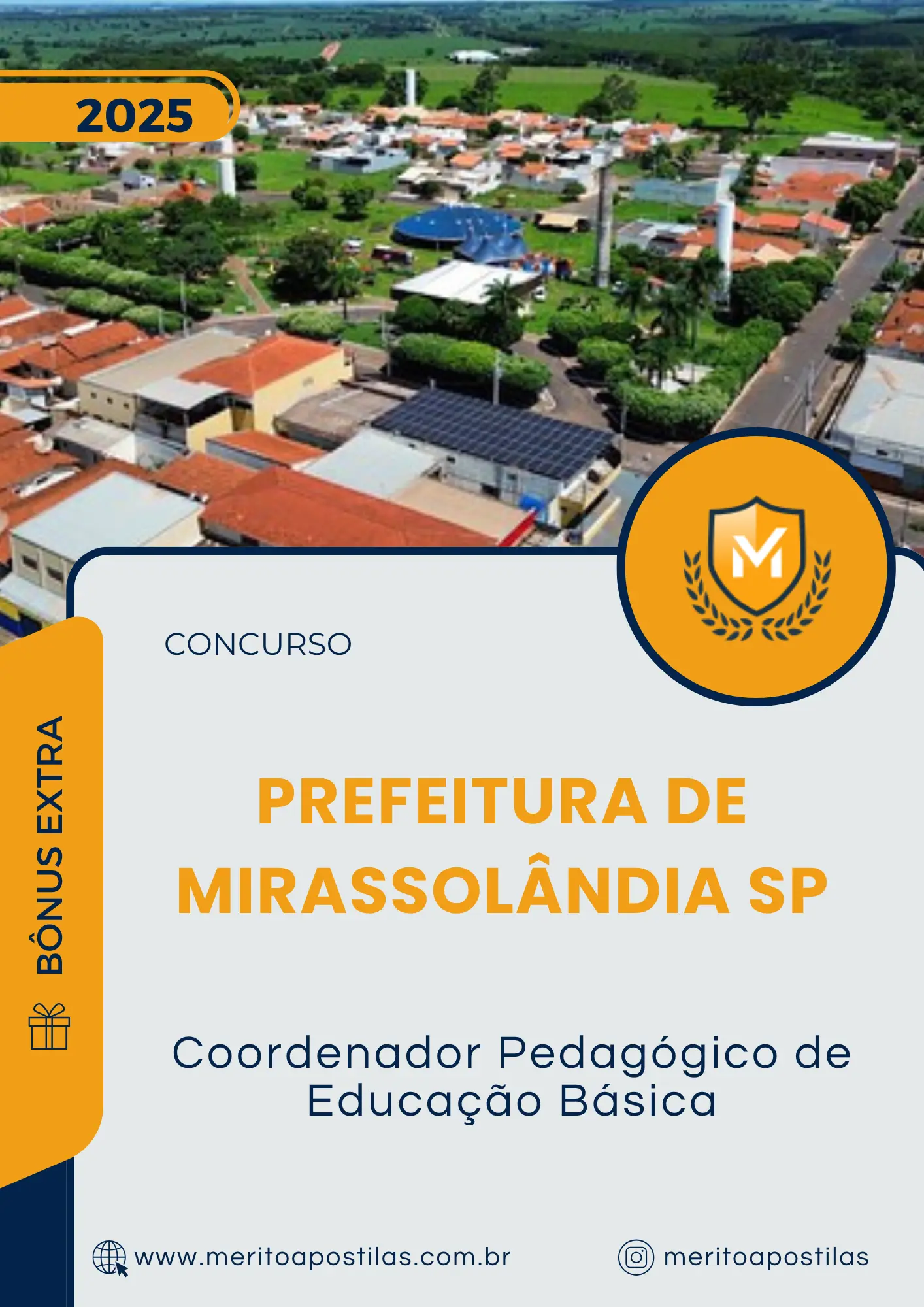 Apostila Coordenador Pedagógico de Educação Básica Prefeitura de Mirassolândia SP 2025