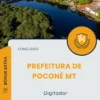 Apostila Digitador Prefeitura de Poconé MT 2025