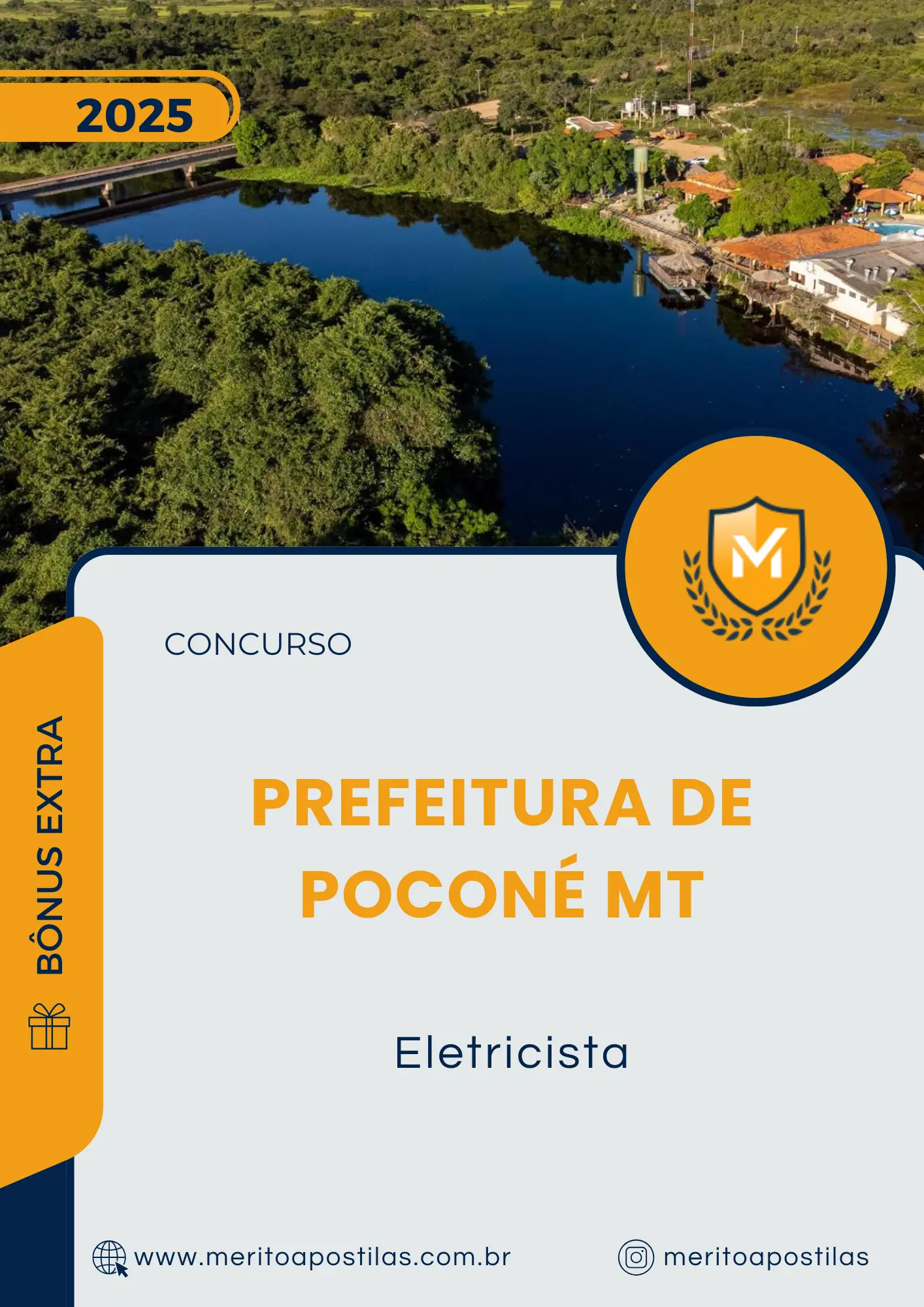 Apostila Eletricista Prefeitura de Poconé MT 2025