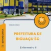 Apostila Enfermeiro II Prefeitura de Biguaçu SC 2025