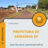 Apostila Escriturário Administrativo Prefeitura de Ariranha SP 2025