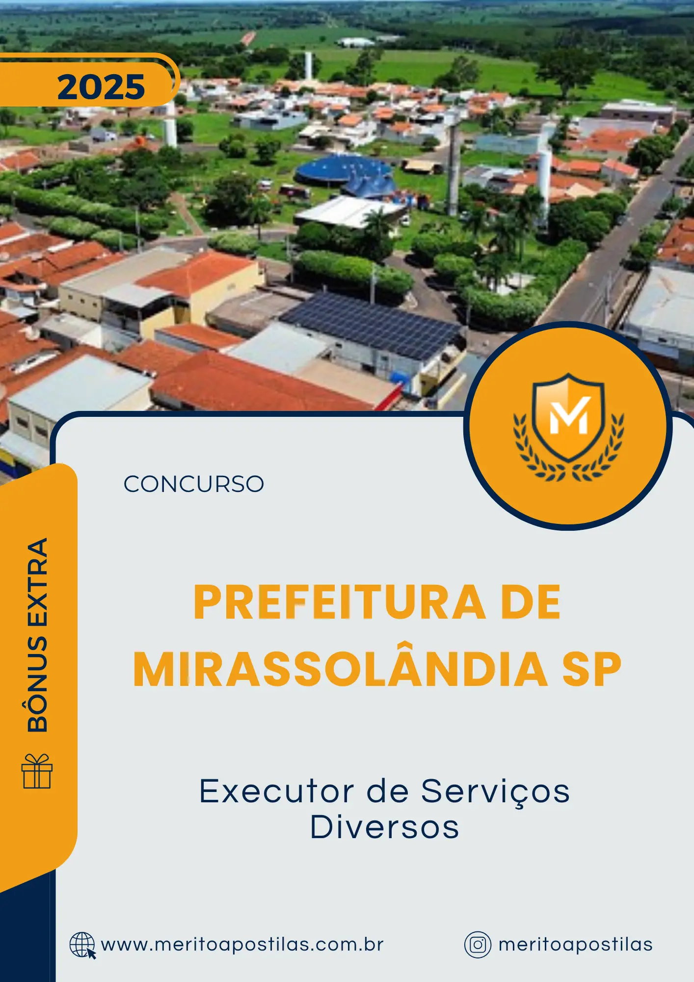 Apostila Executor de Serviços Diversos Prefeitura de Mirassolândia SP 2025