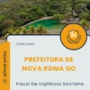 Apostila Fiscal De Vigilância Sanitária Prefeitura de Nova Roma GO 2025