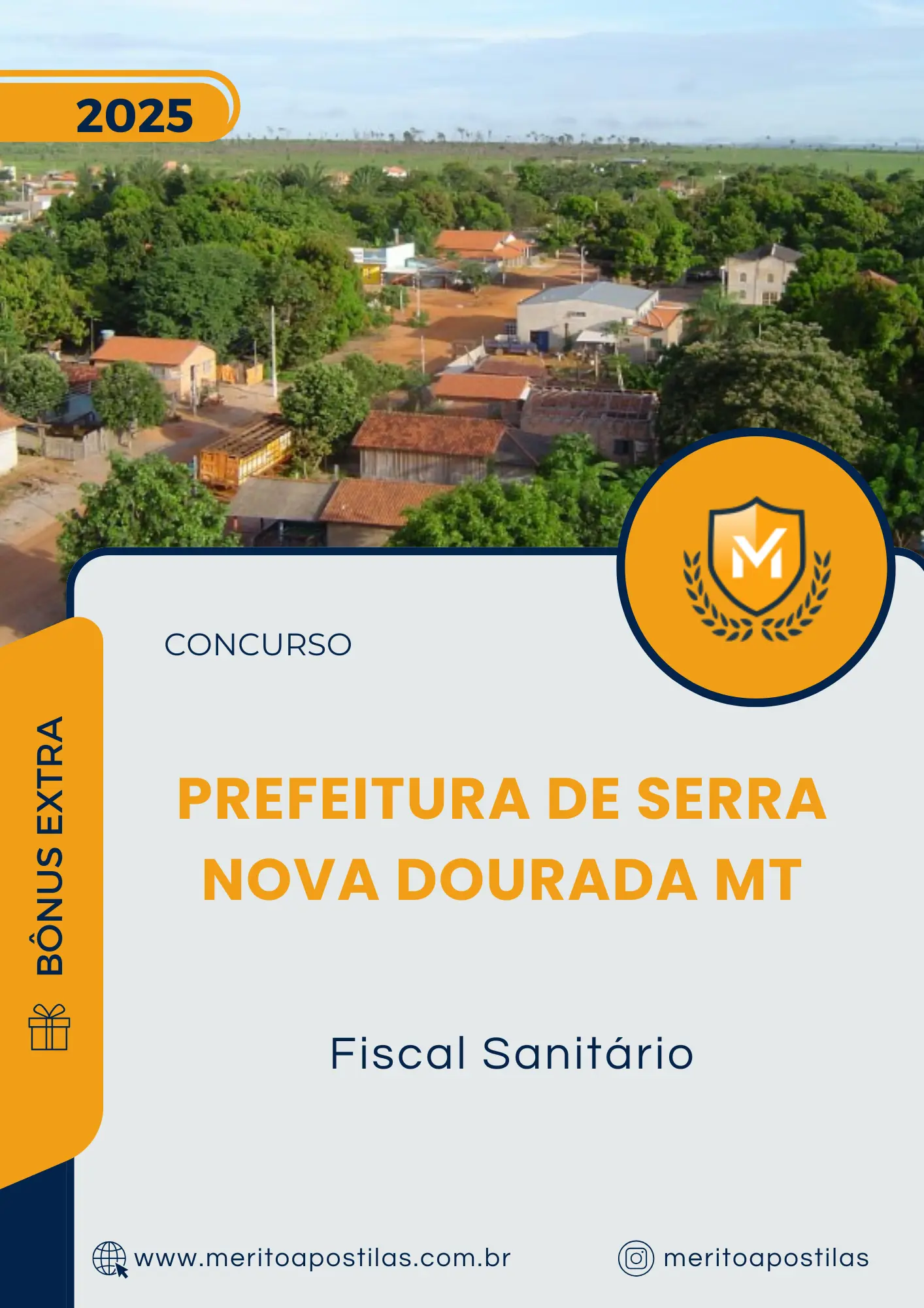 Apostila Fiscal Sanitário Concurso Prefeitura de Serra Nova Dourada MT 2025