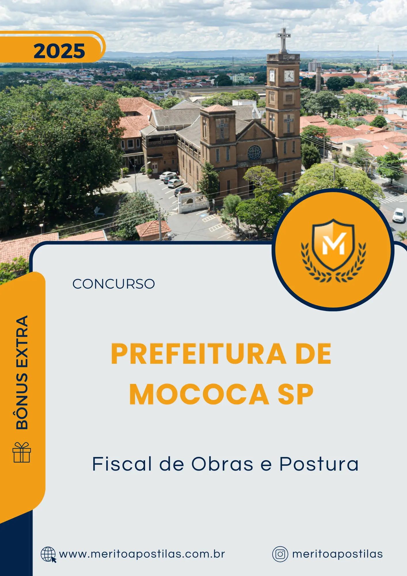 Apostila Fiscal de Obras e Postura Prefeitura de Mococa SP 2025