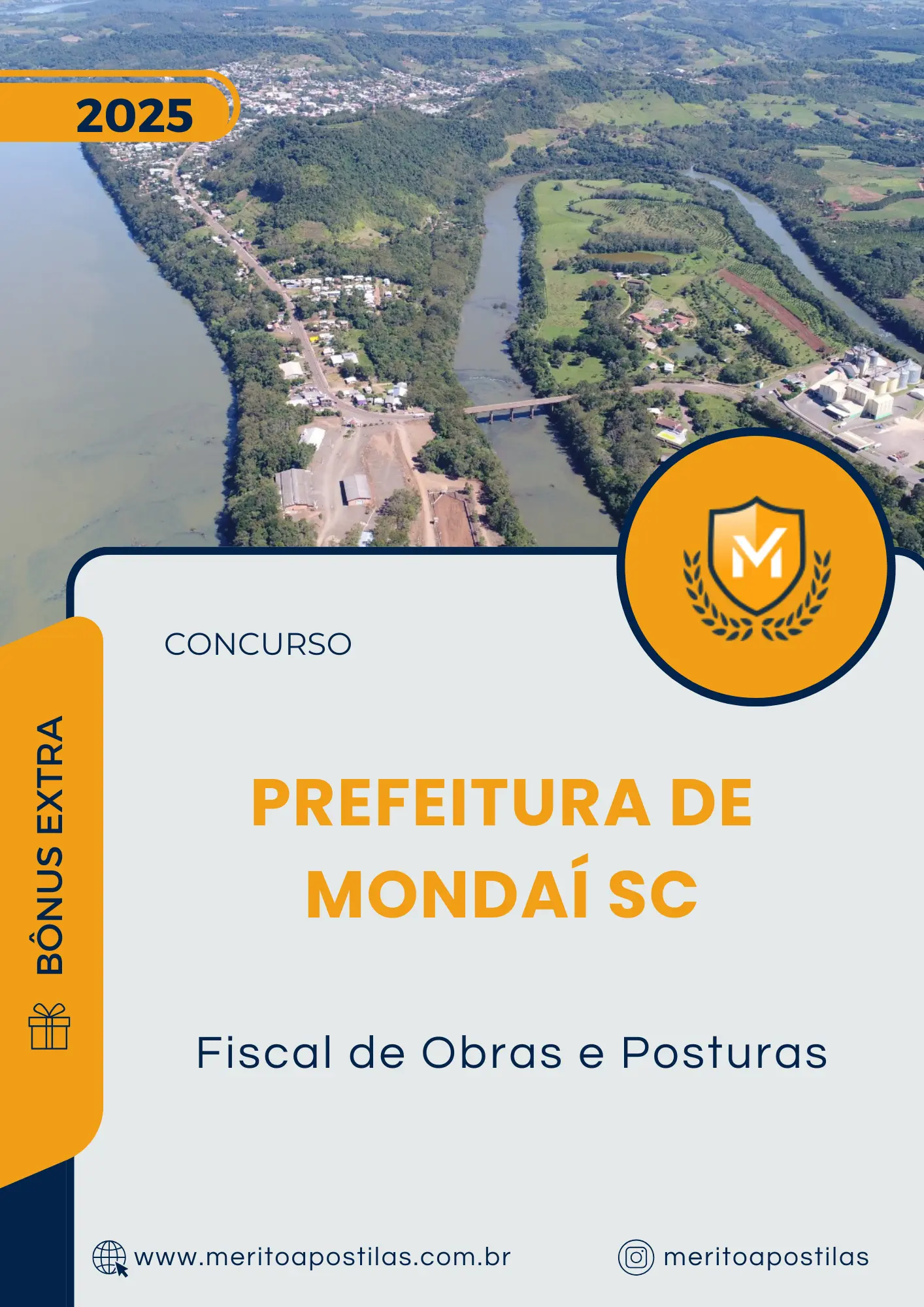 Apostila Fiscal de Obras e Posturas Concurso Prefeitura de Mondaí SC 2025