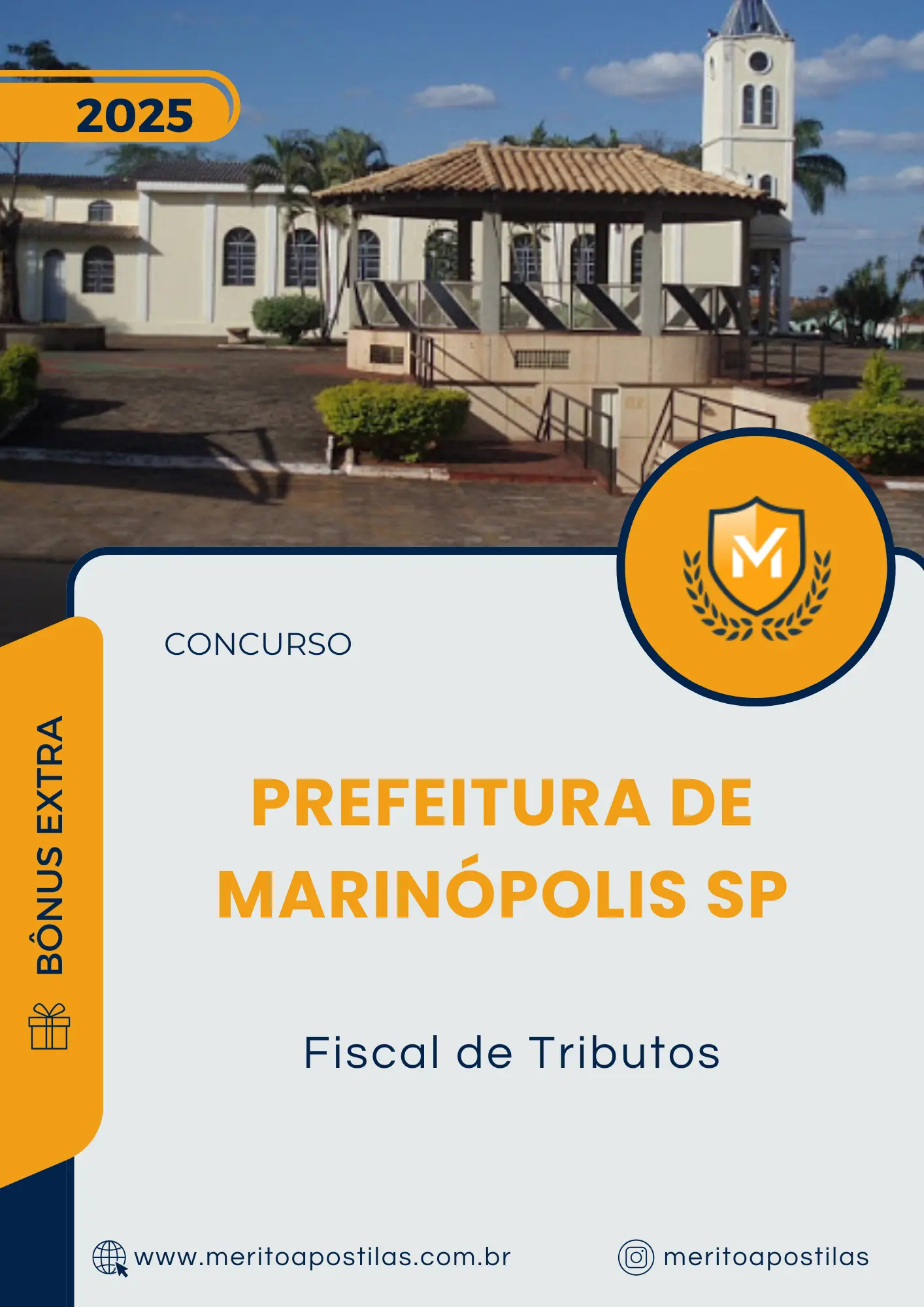 Apostila Fiscal de Tributos Prefeitura de Marinópolis SP 2025