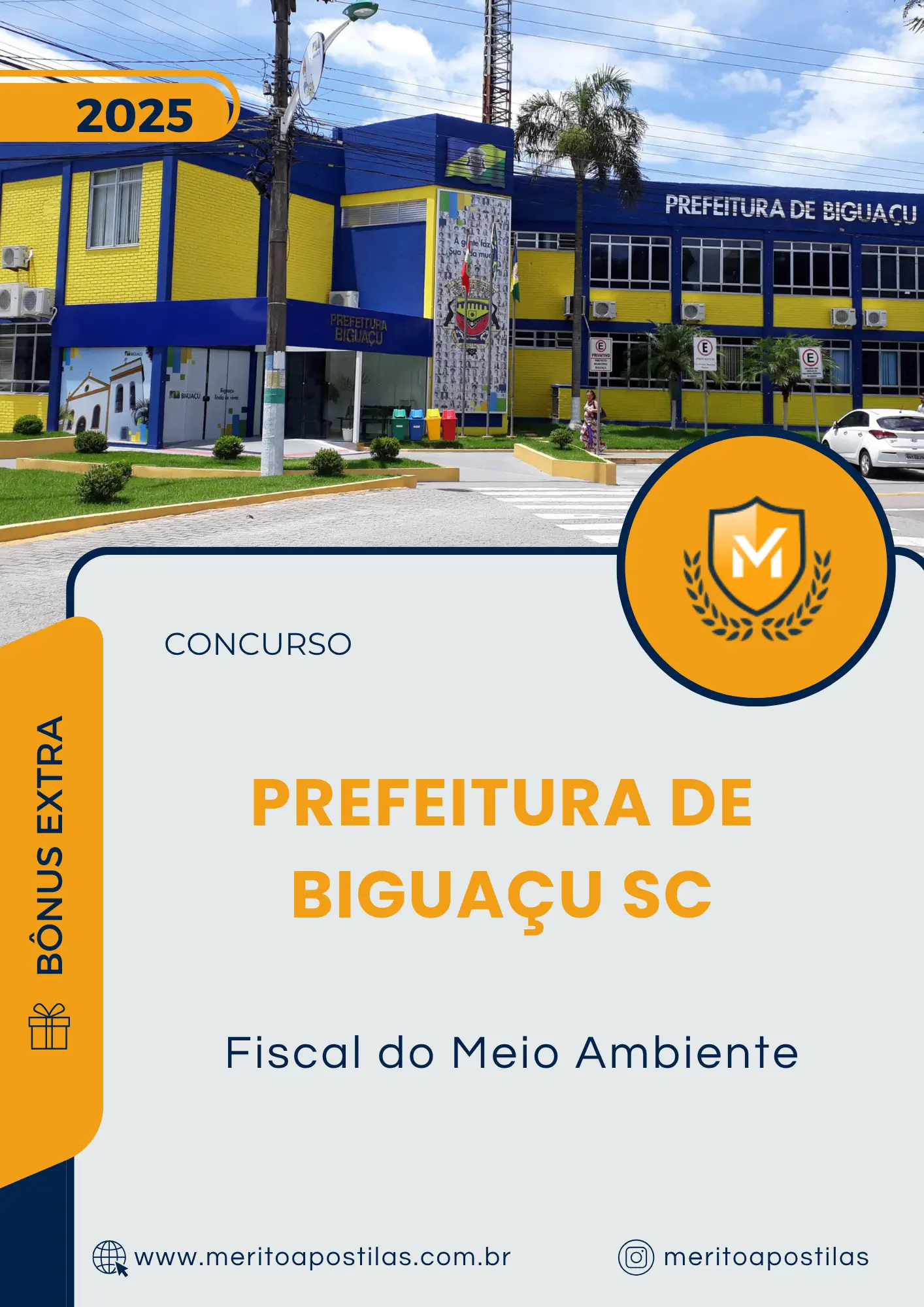 Apostila Fiscal do Meio Ambiente Prefeitura de Biguaçu SC 2025