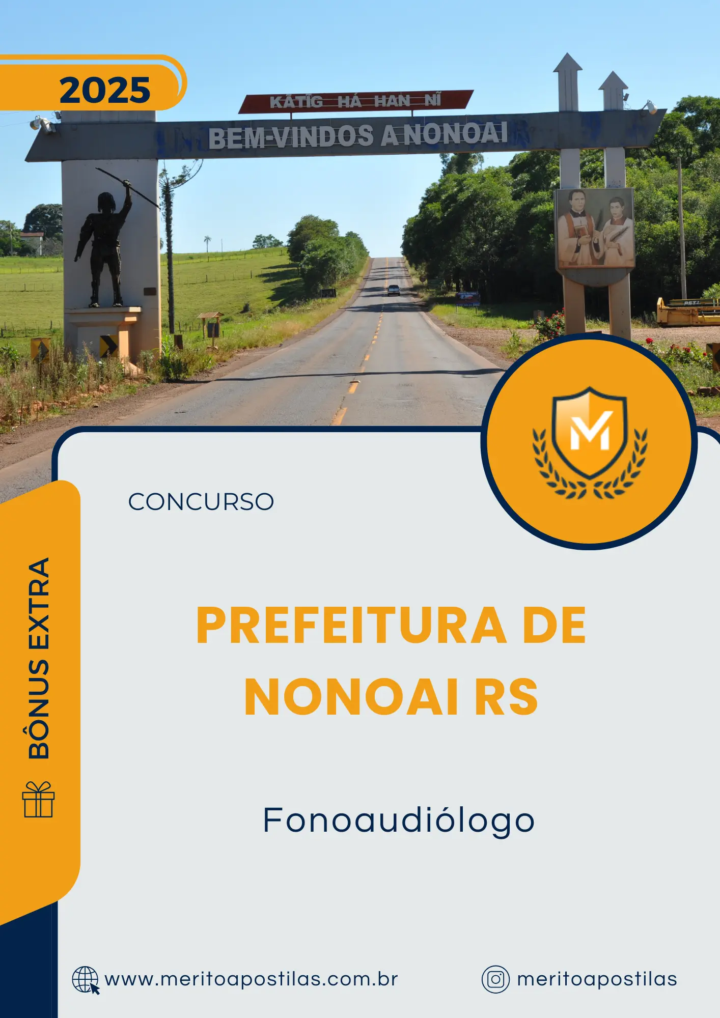Apostila Fonoaudiólogo Prefeitura de Nonoai RS 2025