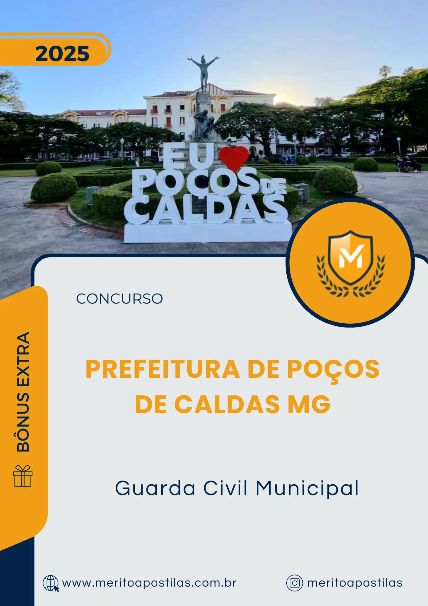 Apostila Guarda Civil Municipal Prefeitura de Poços de Caldas MG 2025