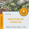Apostila Médico Clínico Geral PSF Prefeitura de Uchoa SP 2025