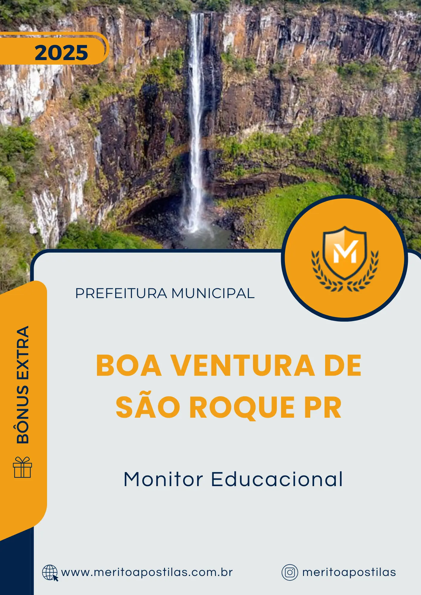 Apostila Monitor Educacional Prefeitura de Boa Ventura de São Roque PR 2025