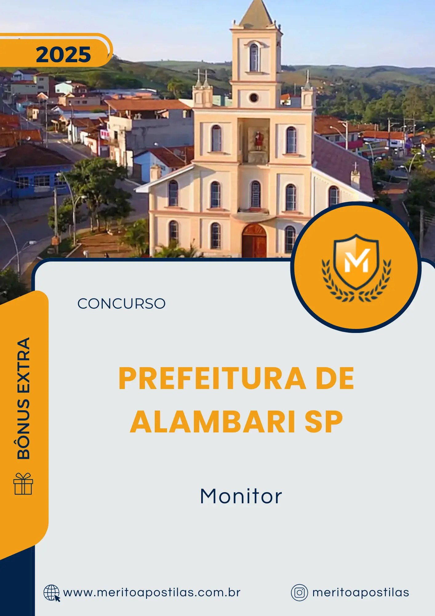 Apostila Monitor Prefeitura de Alambari SP 2025