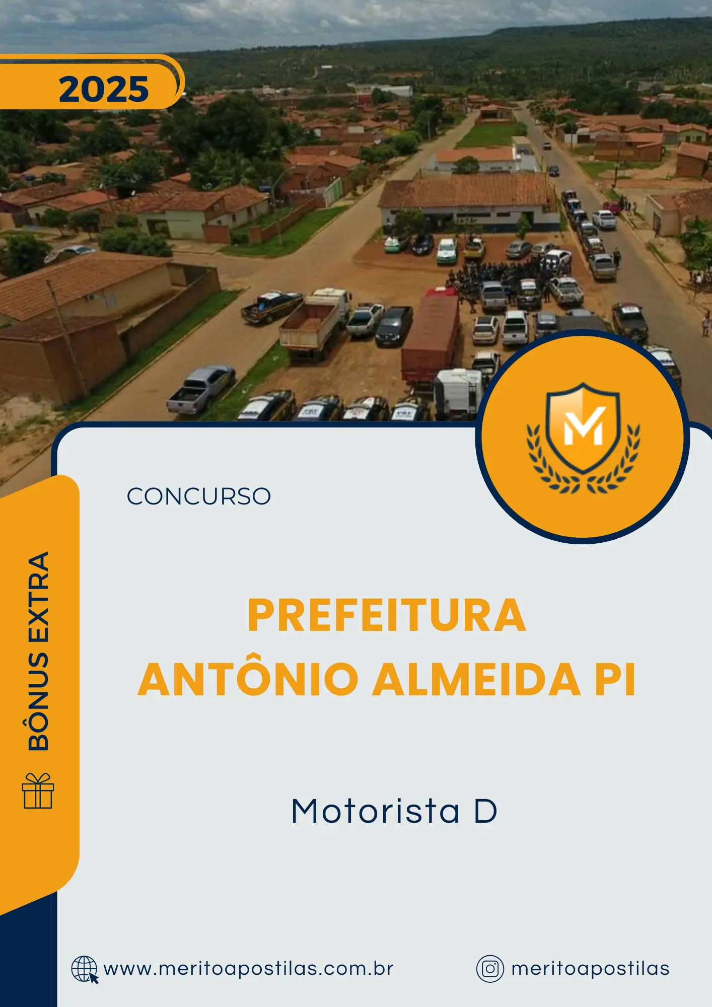 Apostila Motorista D Prefeitura Antônio Almeida PI 2025