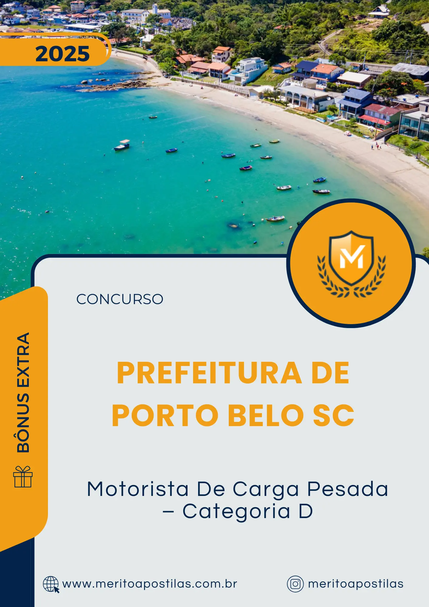 Apostila Motorista De Carga Pesada Categoria D Prefeitura de Porto Belo SC 2025