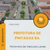 Apostila Motorista De Veículos Leves Prefeitura de Pintadas BA 2025
