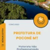 Apostila Motorista Não Profissionalizado Prefeitura de Poconé MT 2025