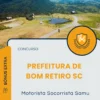 Apostila Motorista Socorrista Samu Prefeitura de Bom Retiro SC 2025