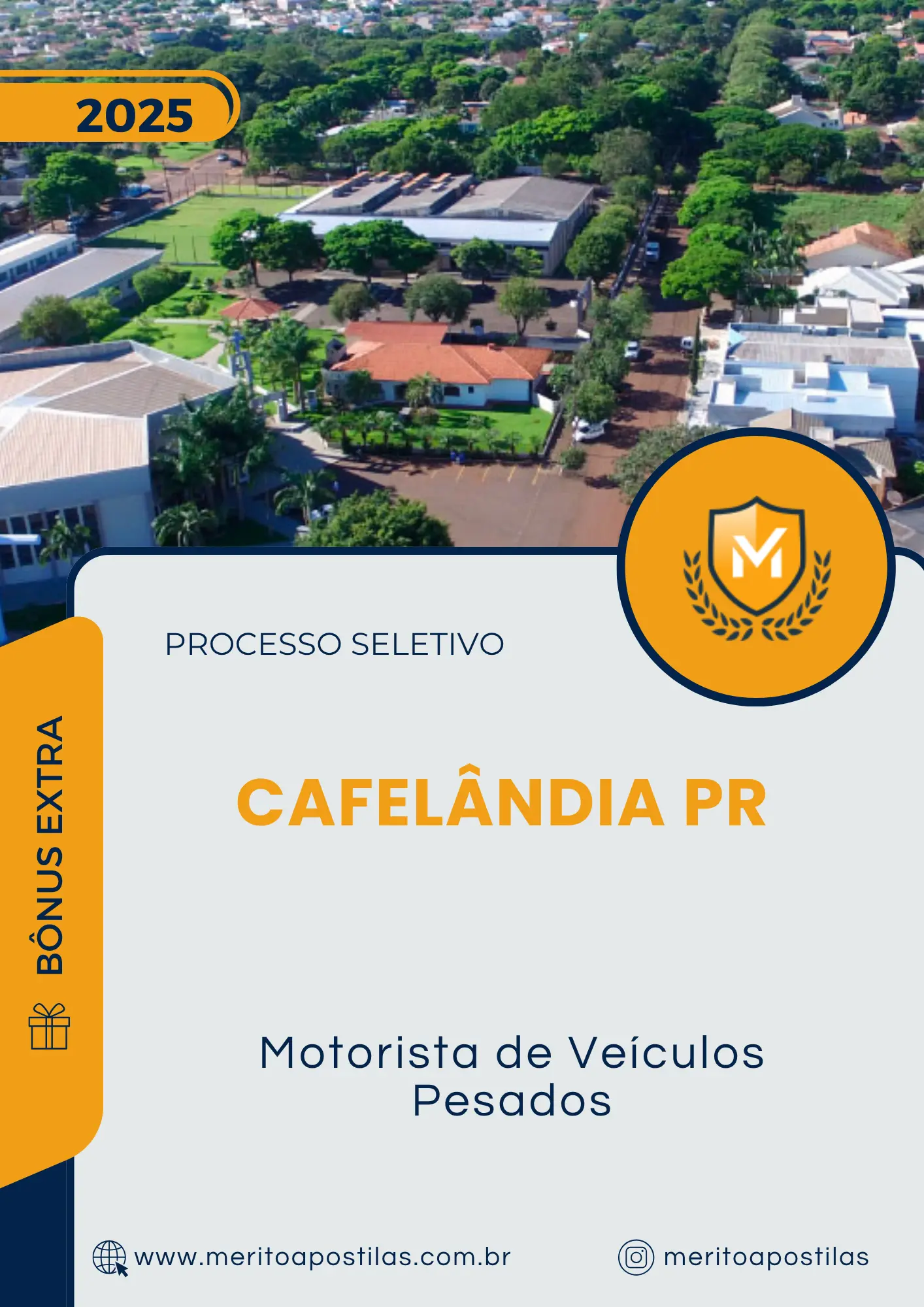 Apostila Motorista de Veículos Pesados Processo Seletivo Cafelândia PR 2025