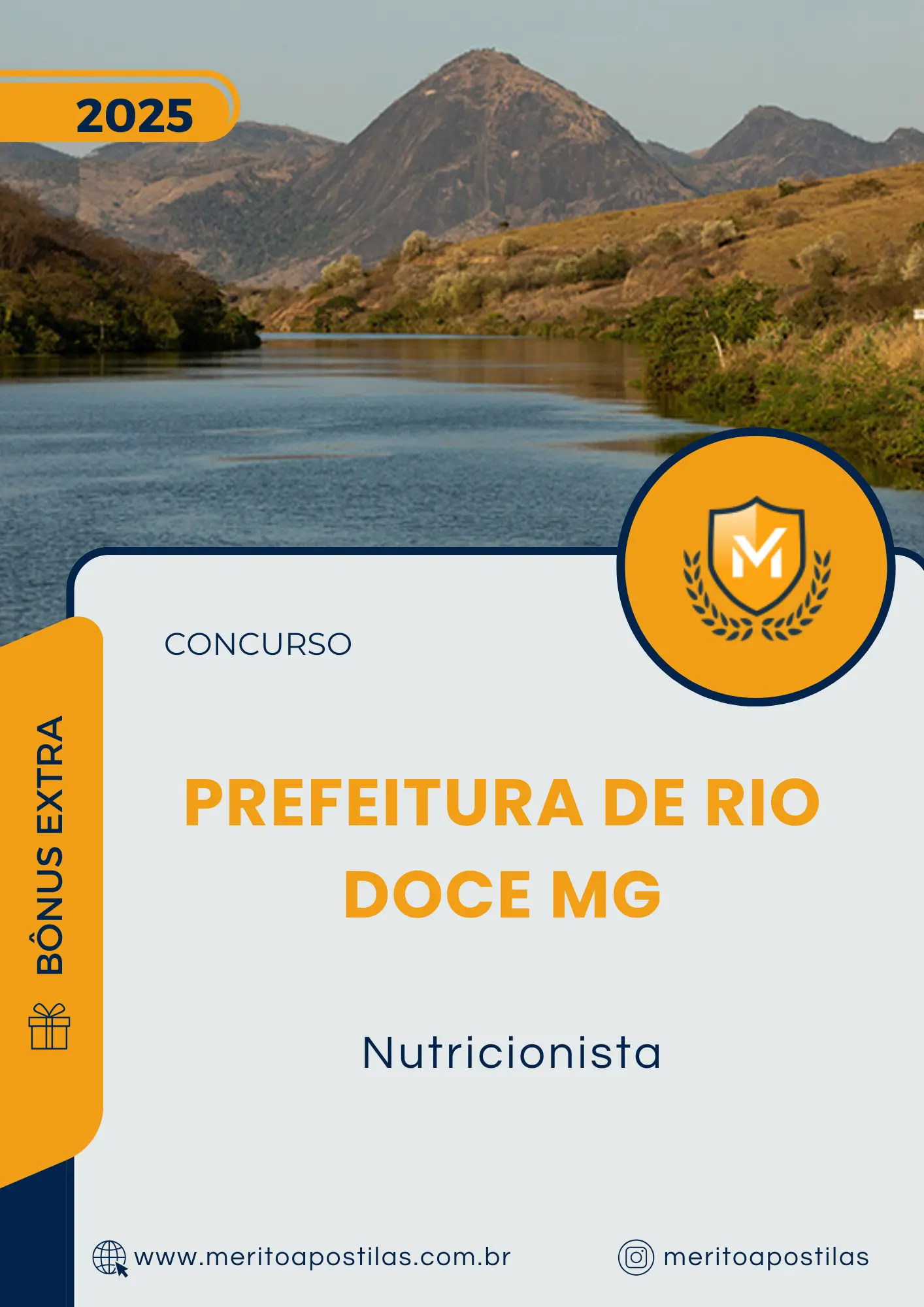Apostila Nutricionista Prefeitura de Rio Doce MG 2025