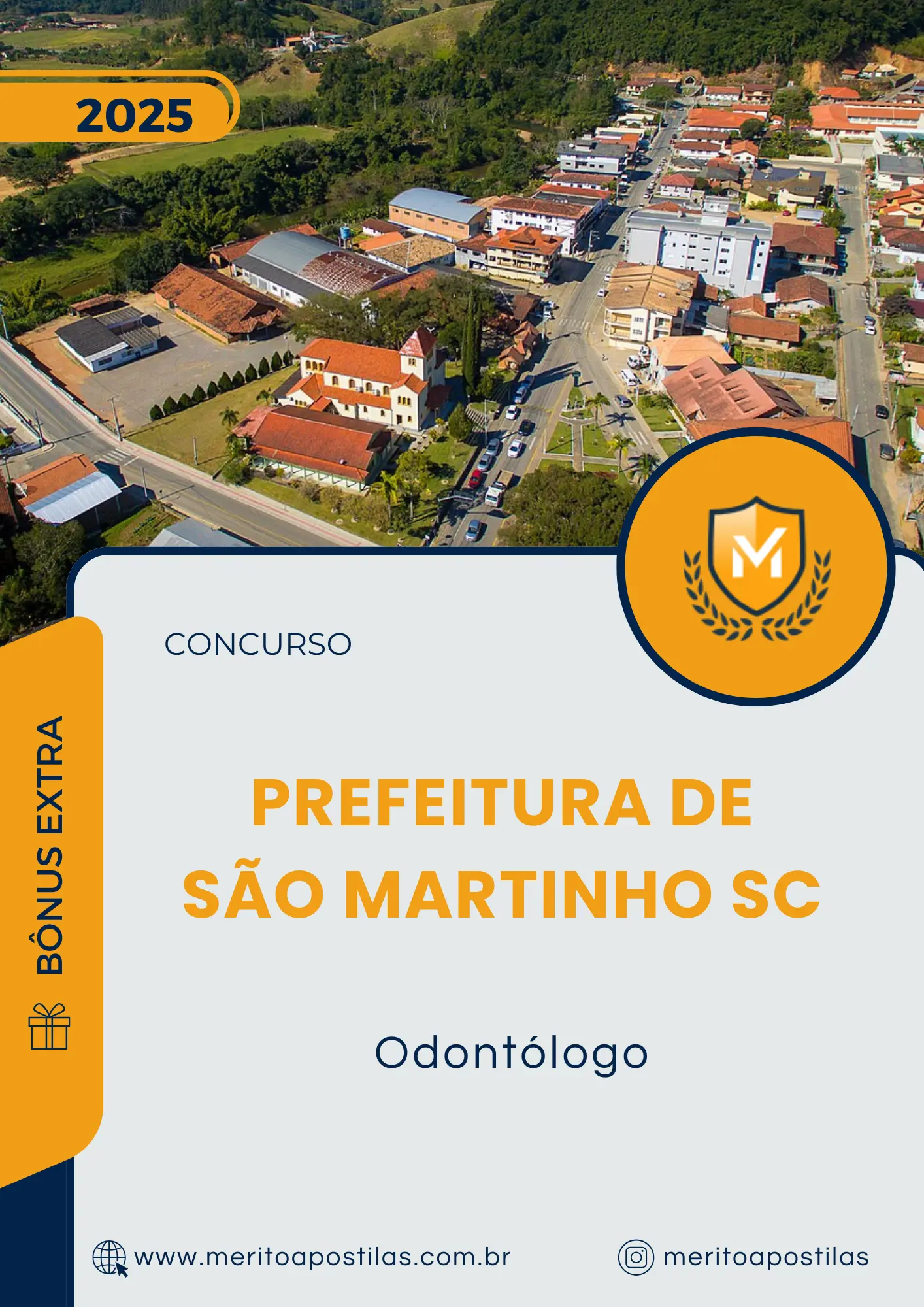 Apostila Odontólogo Prefeitura de São Martinho SC 2025