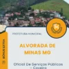 Apostila Oficial De Serviços Públicos Coveiro Prefeitura de Alvorada de Minas MG 2025