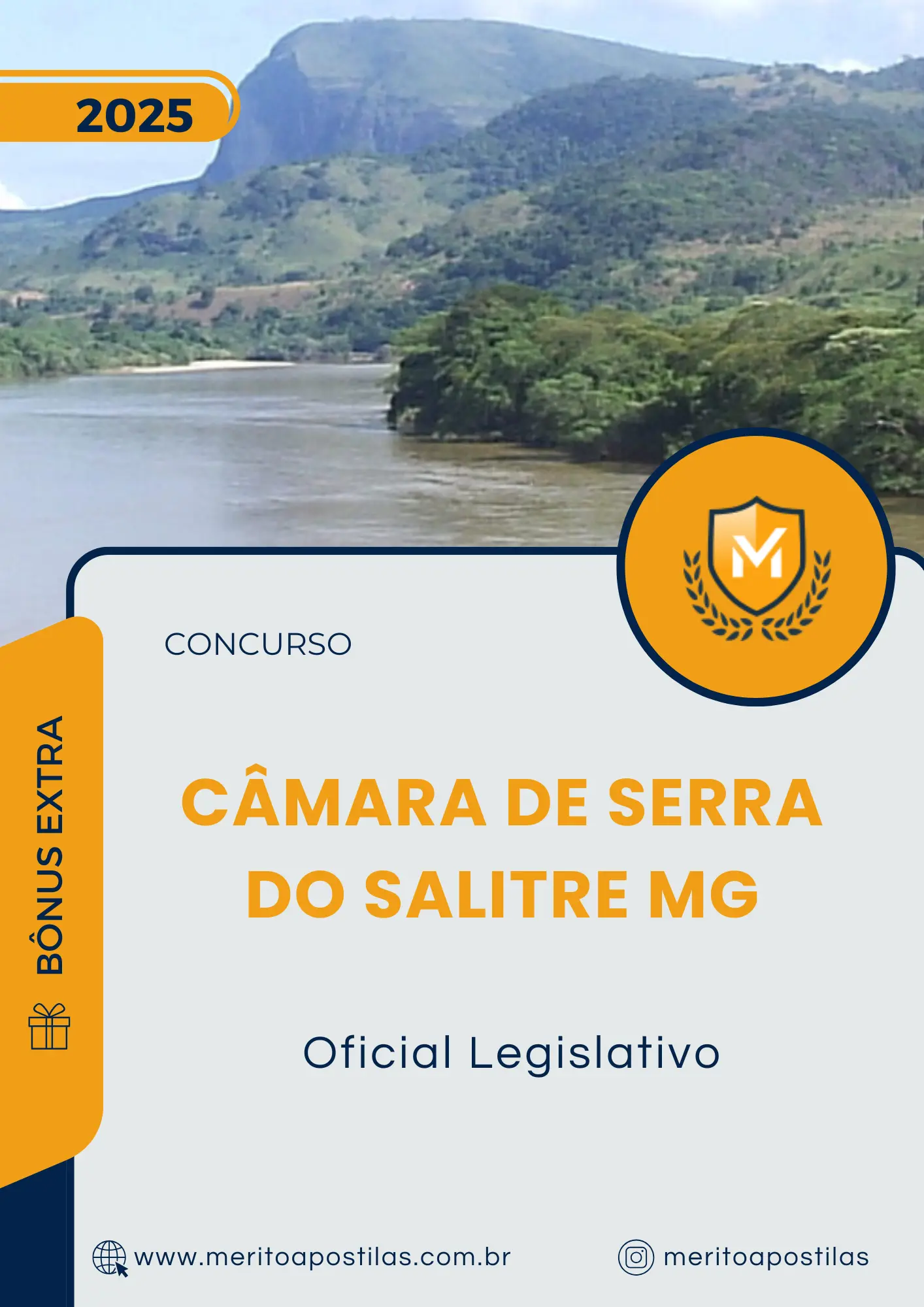 Apostila Oficial Legislativo Concurso Câmara de Serra do Salitre MG 2025