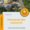 Apostila Oficial de Manutenção Concurso PROHAB de São Carlos SP 2025
